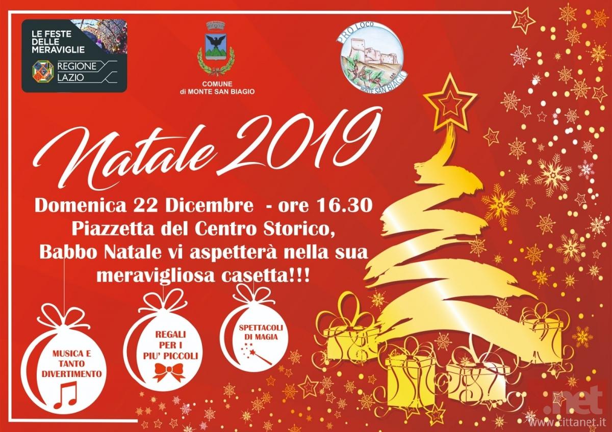 Immagini Buona Domenica Natalizie.Monte San Biagio Domenica 22 Dicembre Al Via Il Natale Delle Meraviglie